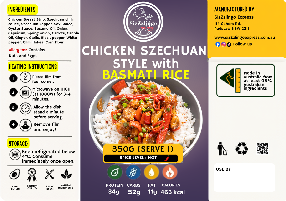 Chicken Szechuan Style