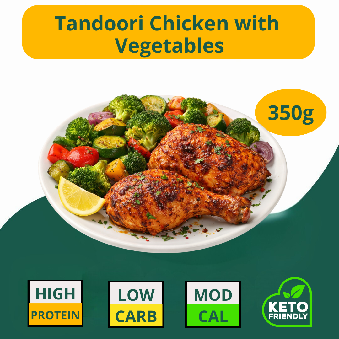Tandoori Chicken with Vegetables 350g (KETO)