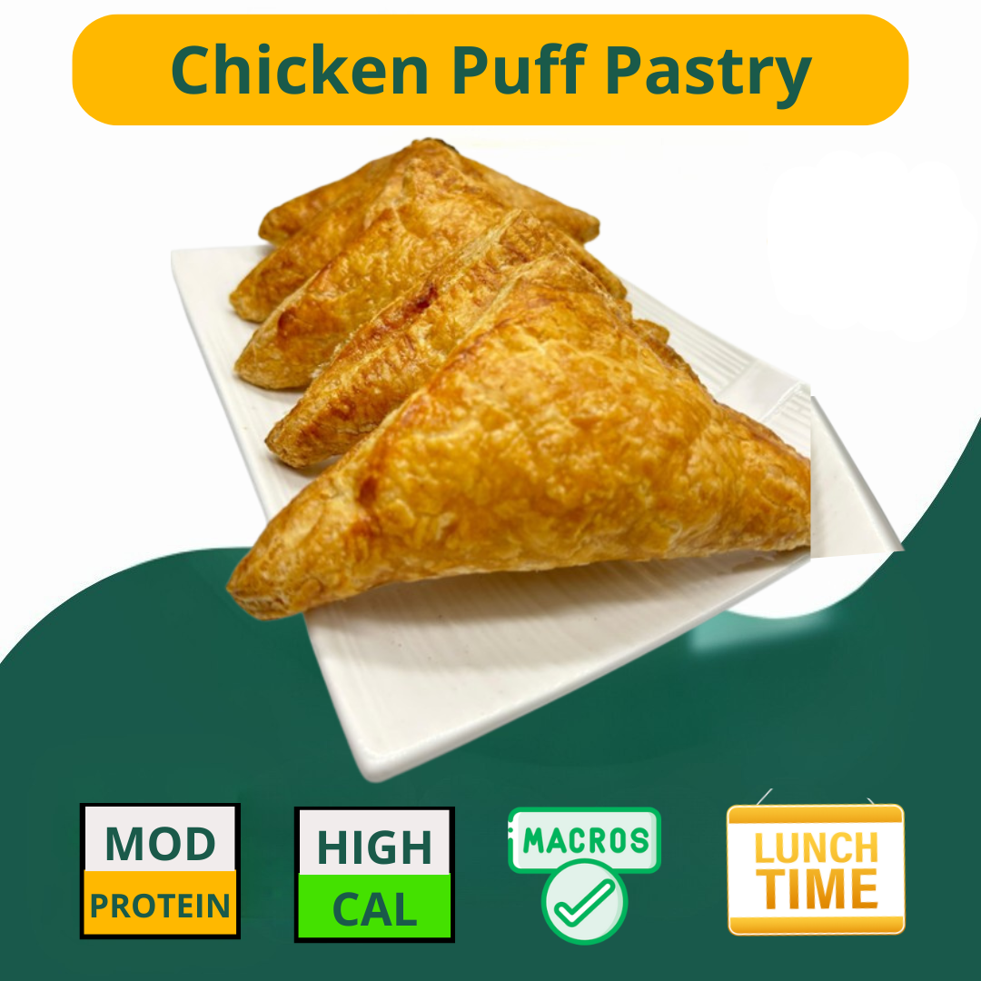 Triangle Chicken Puff Pastry 80g X 25 pcs (Frozen)