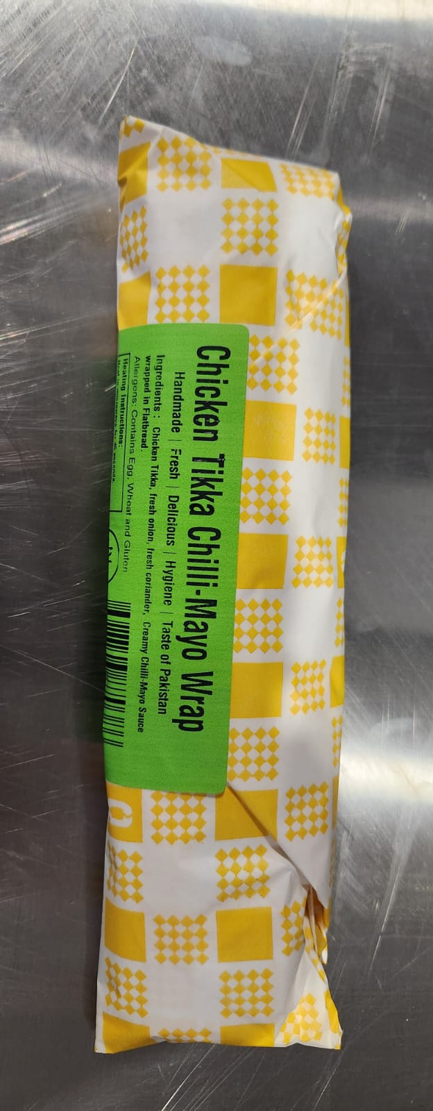 Chicken Tikka Chilli Mayo Wrap