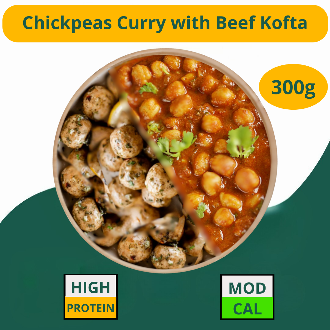 Chickpeas Curry with Beef Kofta 300g