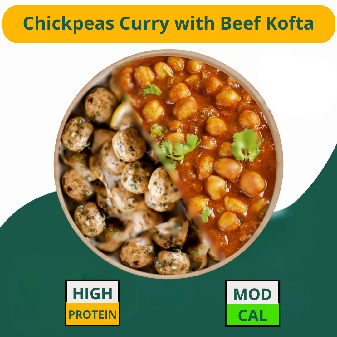 Chickpeas Curry with Beef Kofta (1 KG)