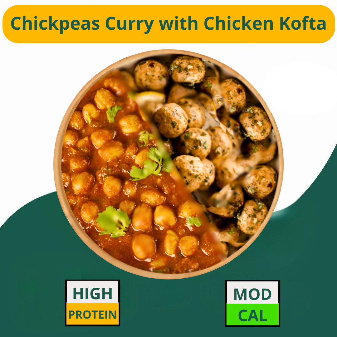 Chickpeas Curry with Chicken Kofta (1 KG)