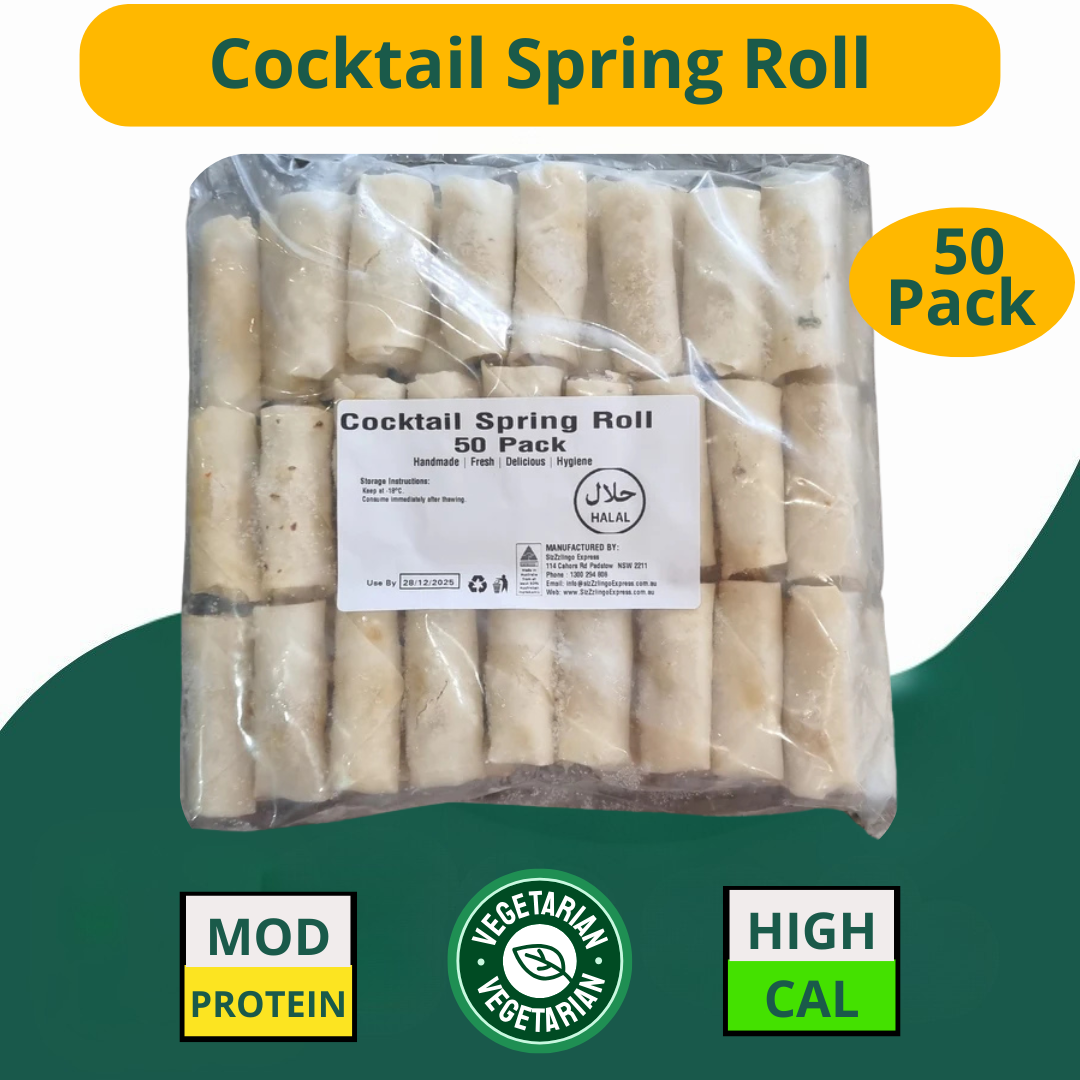 Cocktail Spring Roll 50 Pack