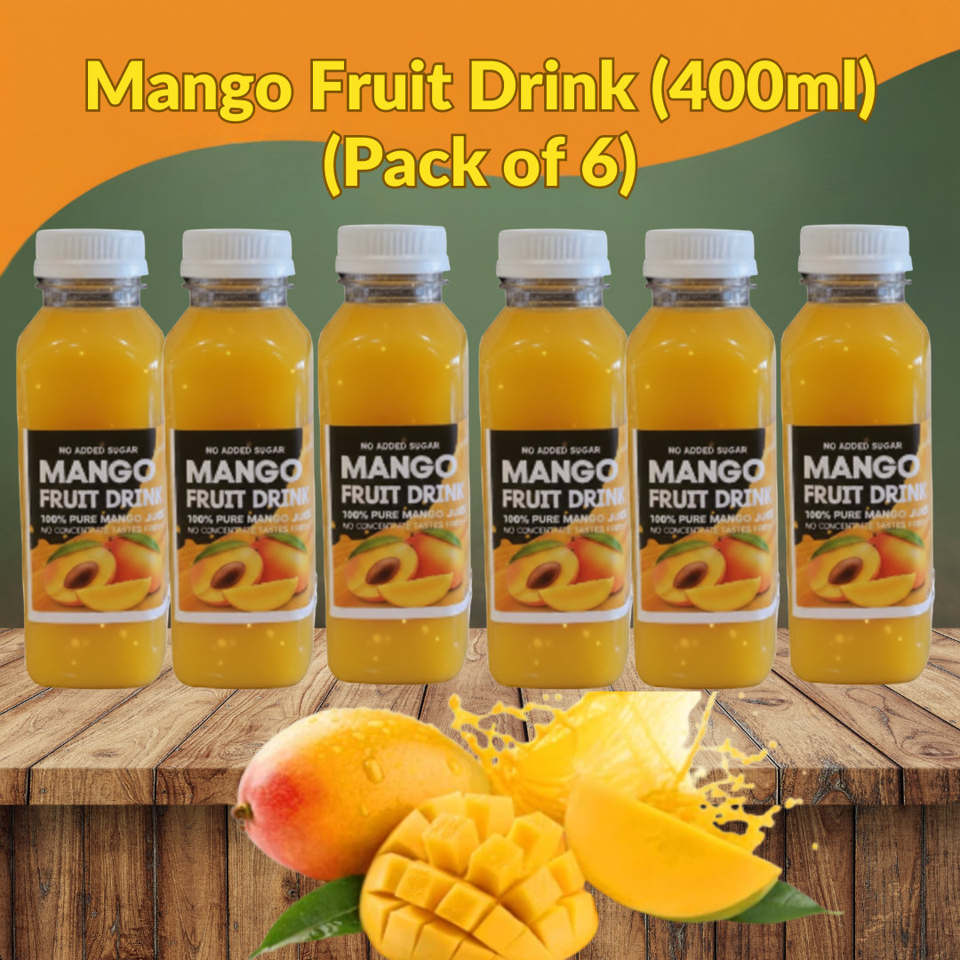 Mango Fruit Drink 400ML (Pack of 6)