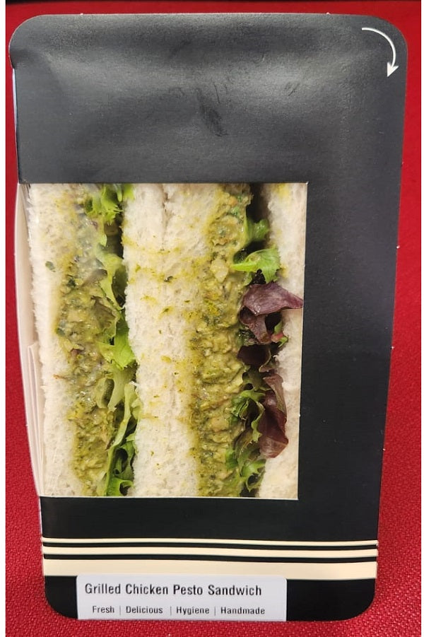 Grilled Chicken Pesto Sandwich