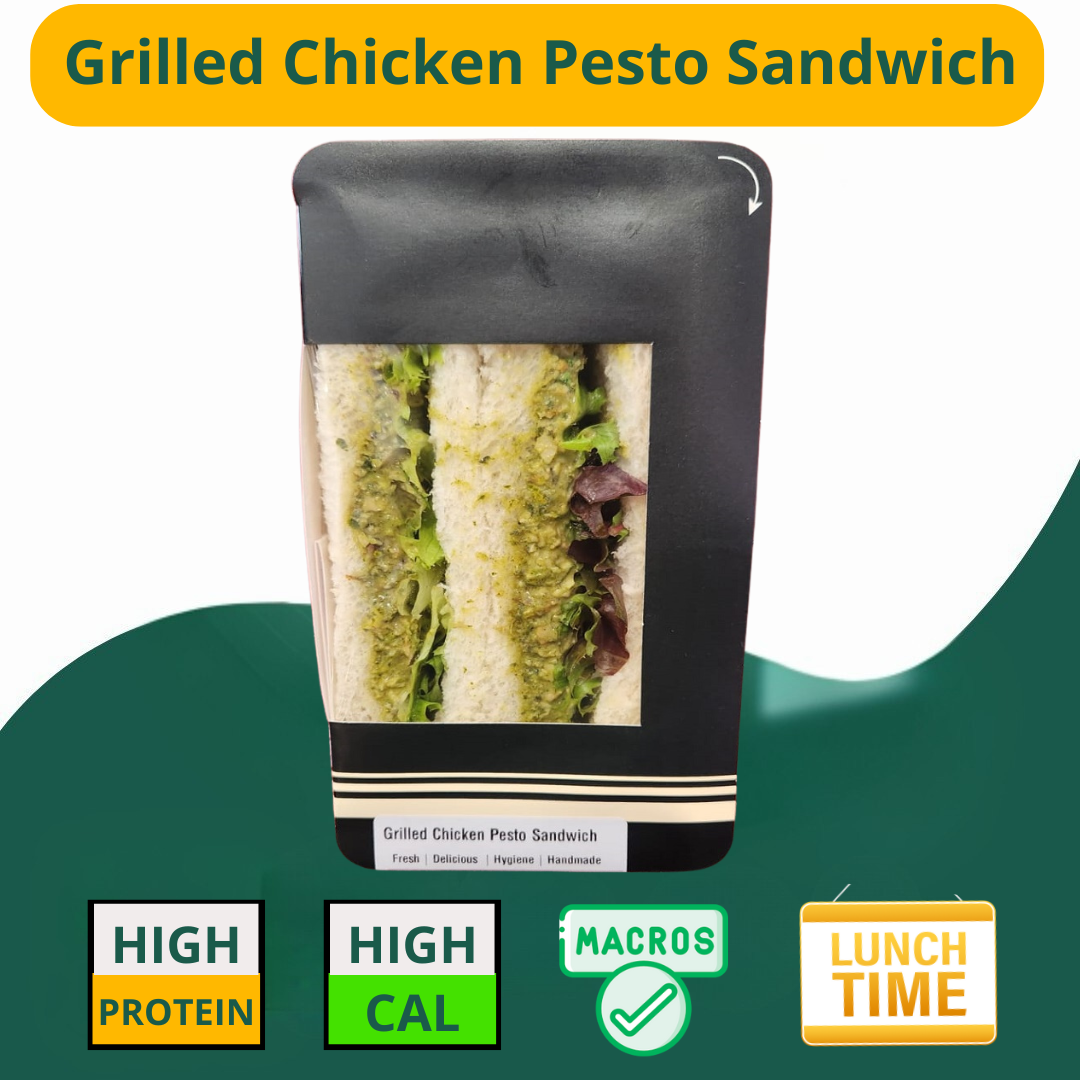 Grilled Chicken Pesto Sandwich
