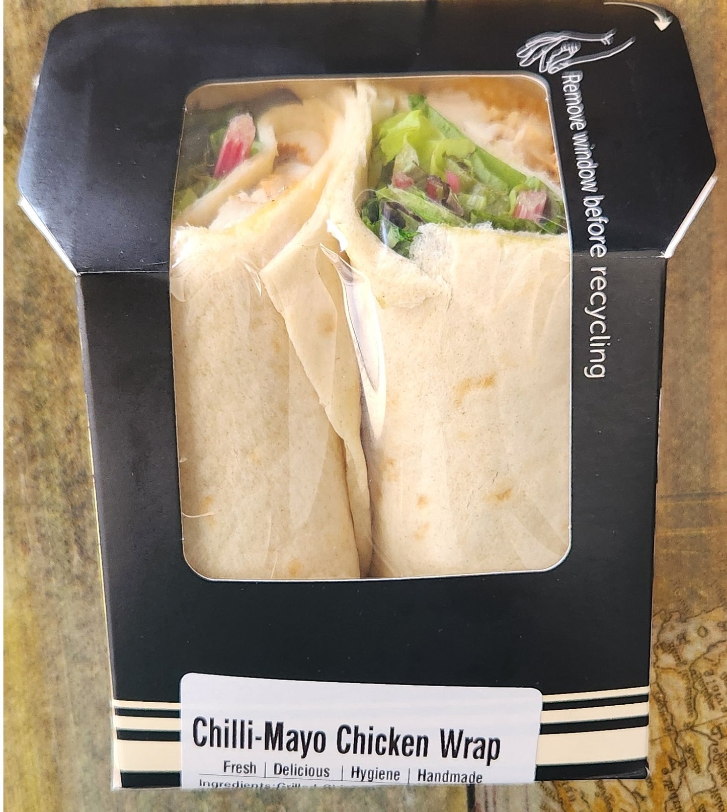 Chilli-Mayo Chicken Wrap