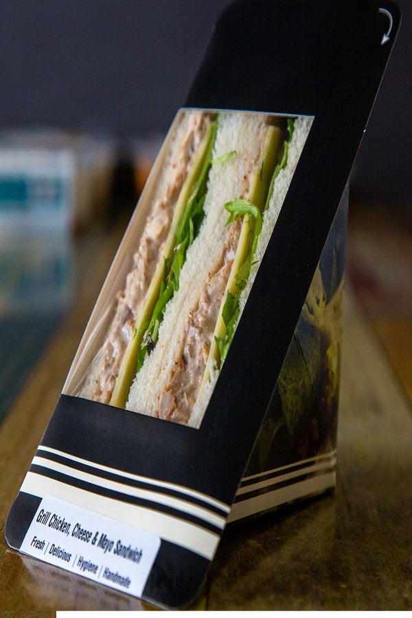 Grilled Chicken, Cheese & Mayo Sandwich