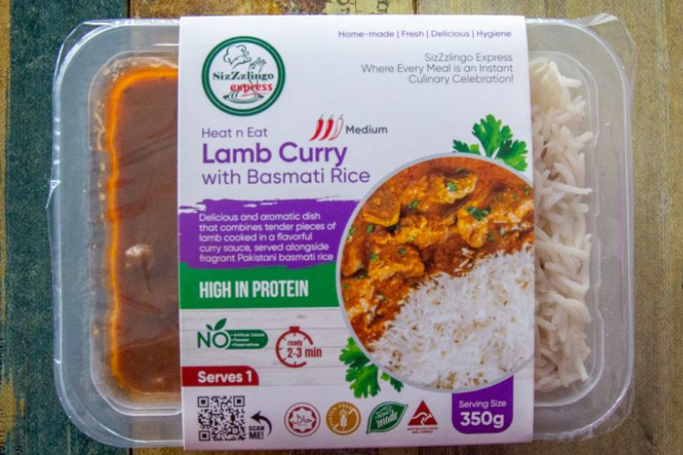 Lamb Curry with Basmati Rice 350g