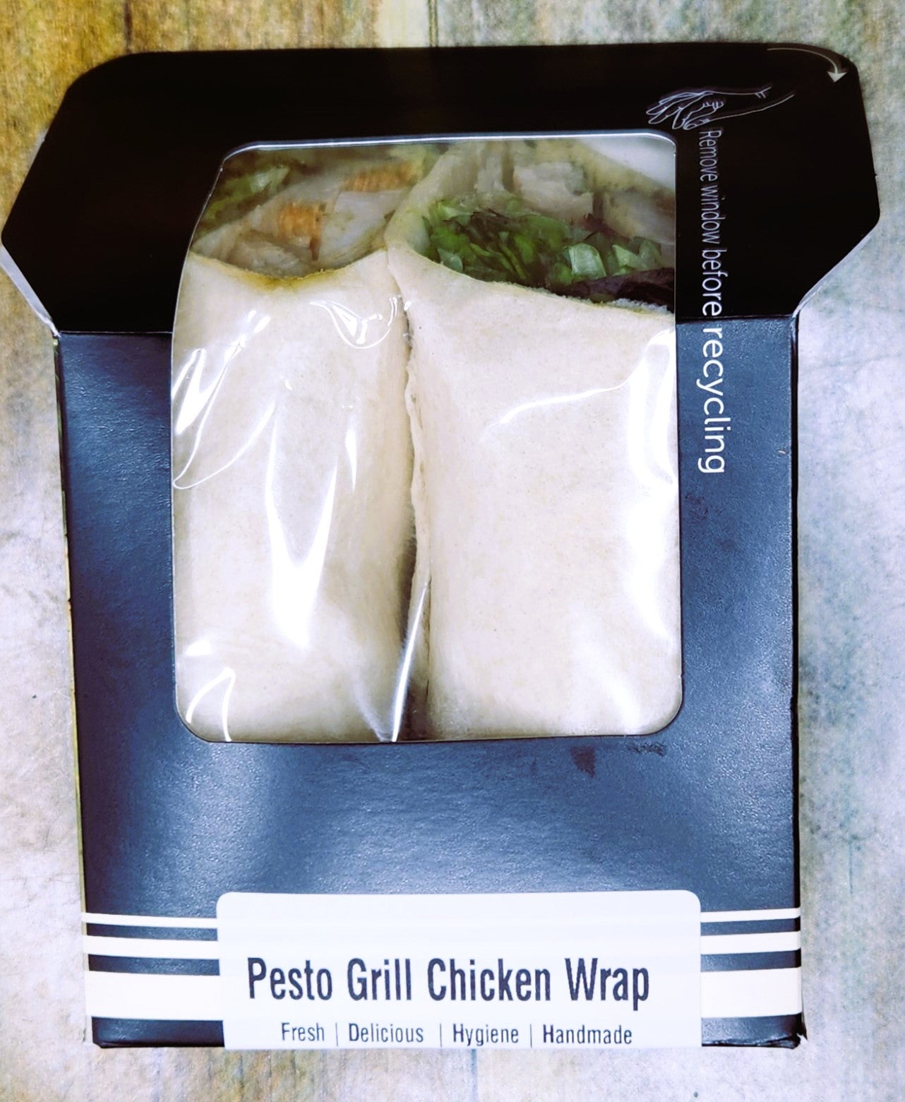 Grilled Chicken Pesto Wrap
