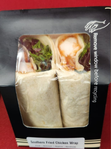 Southern Fried Chicken Wrap