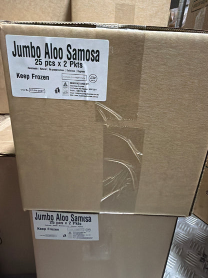 Fully Cooked Aloo Samosa 80gms x 50 pcs (Frozen)