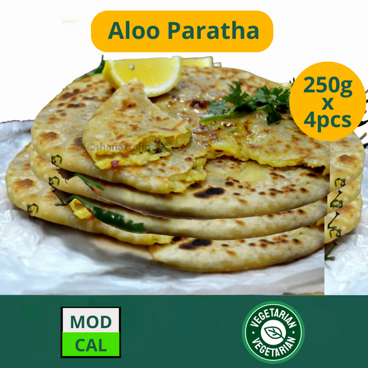 Aloo Paratha 250gms  x 4 pieces (Valued Pack) Frozen