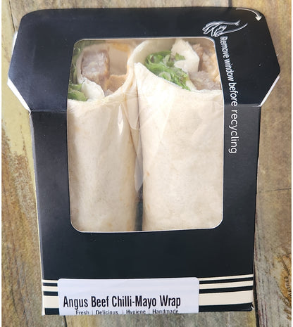Angus Beef Chilli-Mayo Wrap