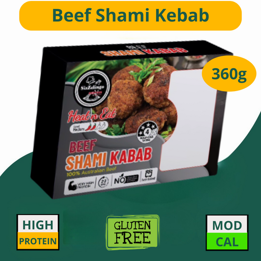 Beef Shami Kebab 60gms x 6 pcs