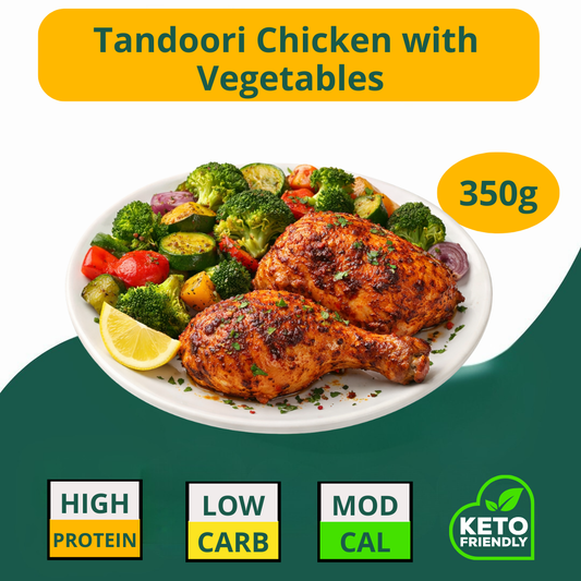 Tandoori Chicken with Vegetables 350g (KETO)