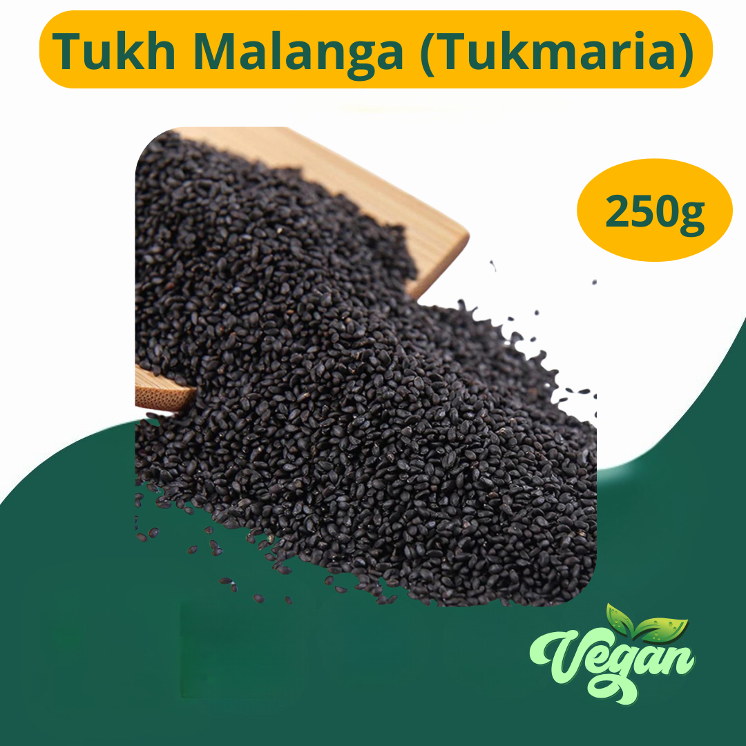 Tukh Malanga (Tukmaria/Sweet Basil Seeds) 250g