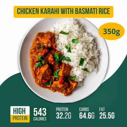 Chicken Karahi with Basmati Rice 350g