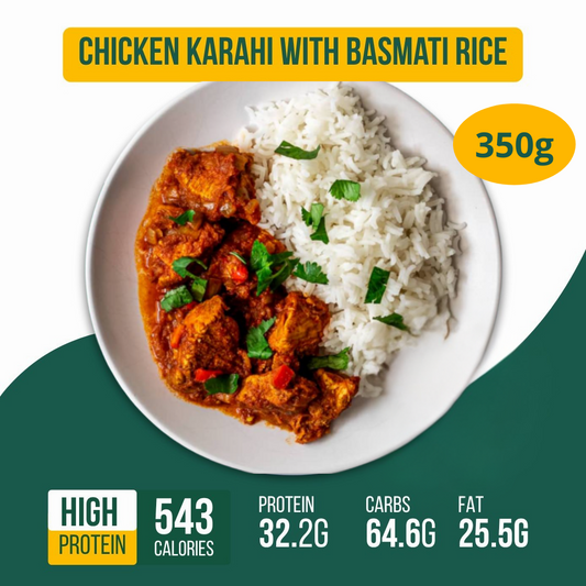 Chicken Karahi with Basmati Rice 350g