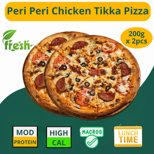 Chicken Tikka peri-peri pizza 10"/200g x 2 (Fresh)