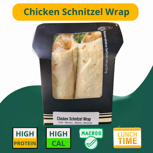 Chicken Schnitzel Wrap