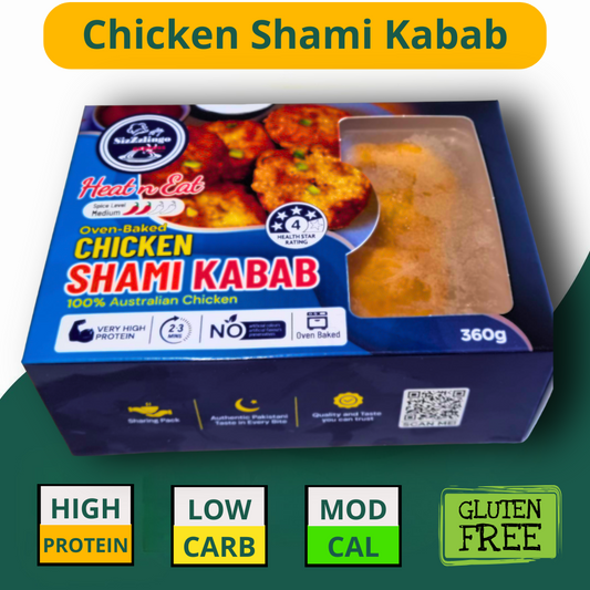 Chicken Shami Kabab 360 (Fully cooked)