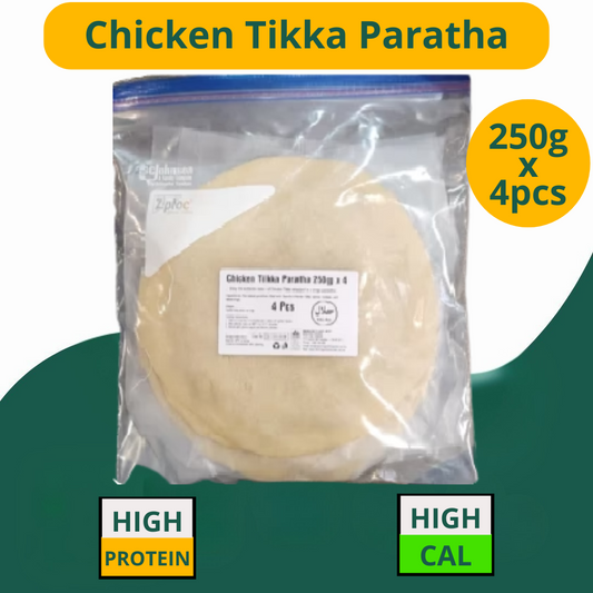 Chicken Tikka Paratha – 250g x 4 pieces (Valued pack)