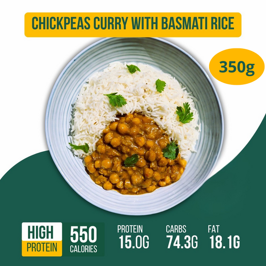 Chickpeas Curry with Basmati Rice 350g