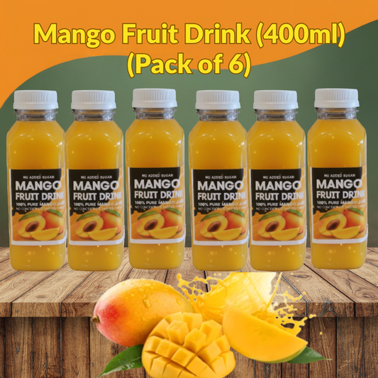 Mango Fruit Drink 400ML (Pack of 6)