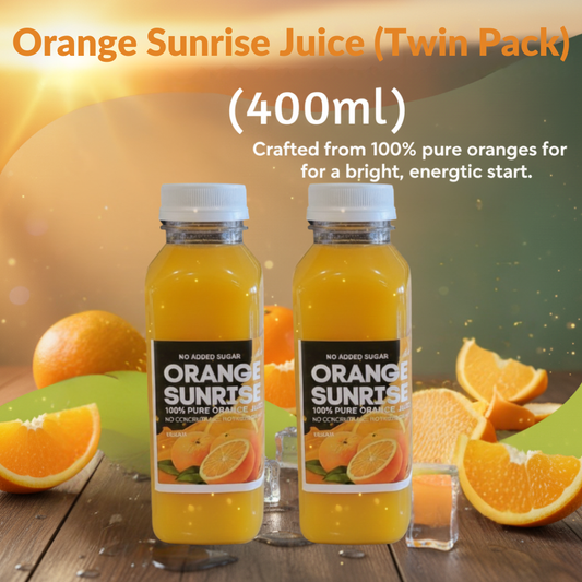 Orange Sunrise Juice (Twin Pack)