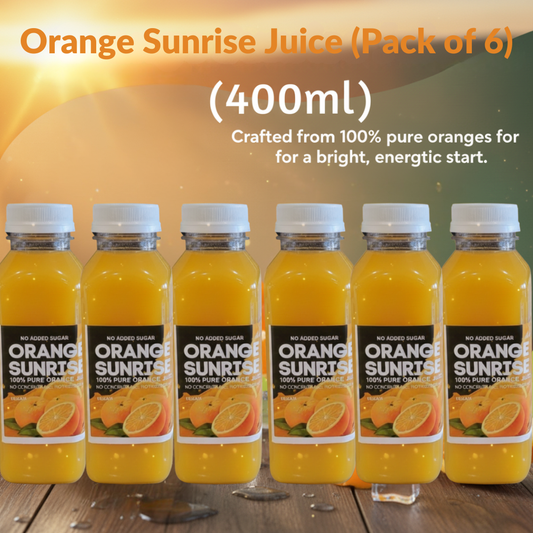 Orange Sunrise Juice (Pack of 6)