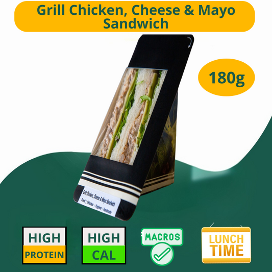 Grill Chicken, Cheese & Mayo Sandwich