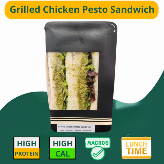 Grilled Chicken Pesto Sandwich