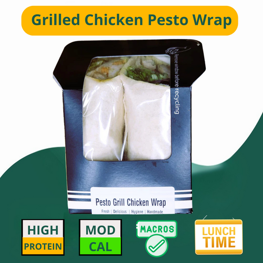 Grilled Chicken Pesto Wrap
