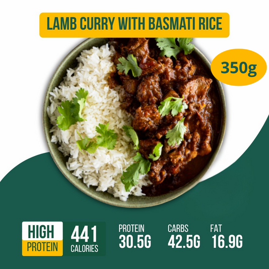 Lamb Curry with Basmati Rice 350g