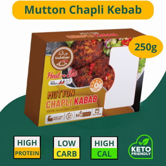 Mutton Chapli Kebab – 250g