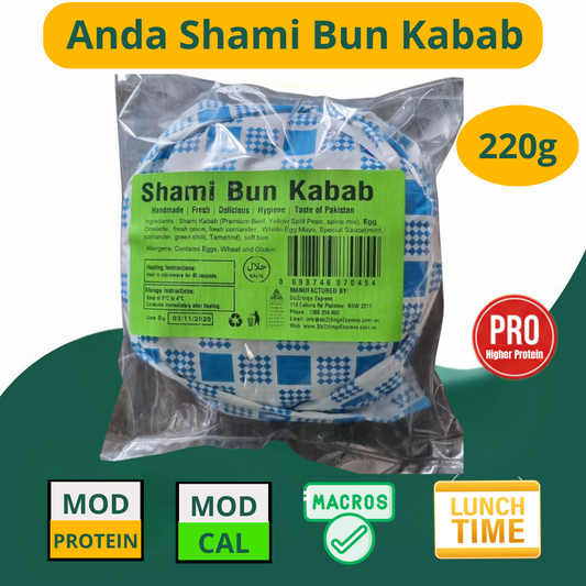 [PRO] Shami Bun Kabab Burger (Lahori Style)