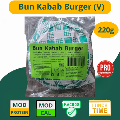 [PRO] Bun Kabab Burger (Karachi's style Anday Wala Burger)