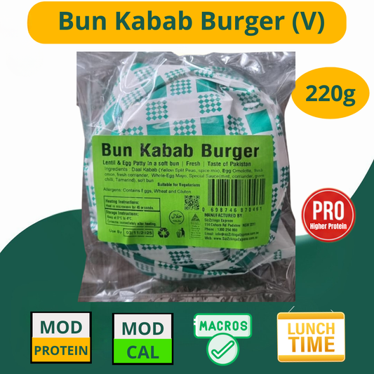 [PRO] Bun Kabab Burger (Karachi's style Anday Wala Burger)