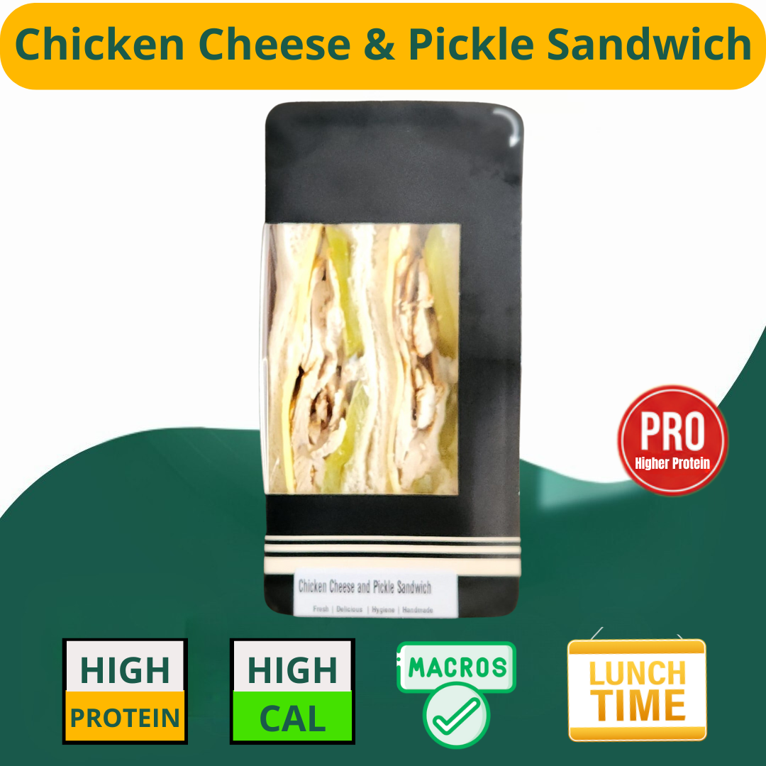 [PRO] Grilled Chicken Cheese & Roasted Capsicum Sandwich