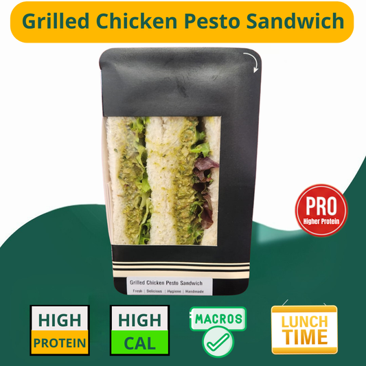 [PRO] Grilled Chicken Pesto Sandwich