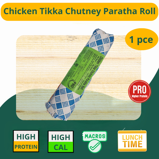 [PRO] Chicken Tikka Chutney Paratha Roll 350g