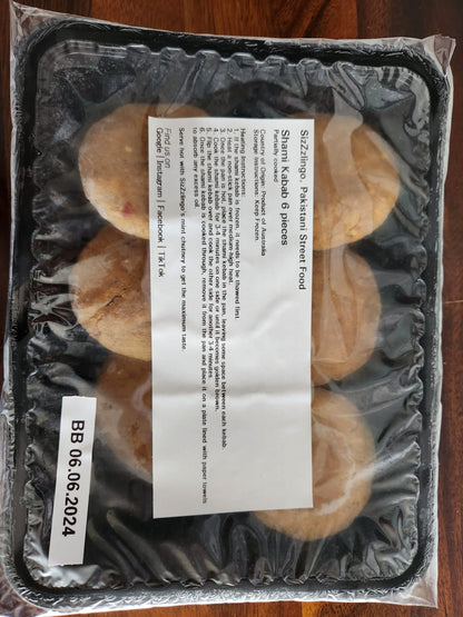 Beef Shami Kebab 60gms x 6 pcs