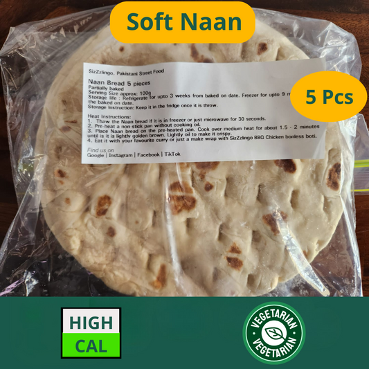 Soft Naan – 100g x 5 pcs