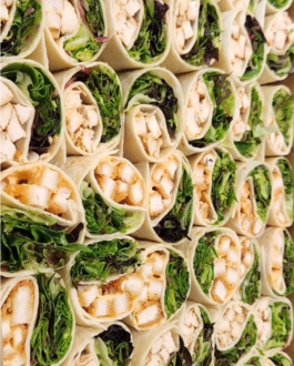 Assorted Wrap Platters  (48 pieces)