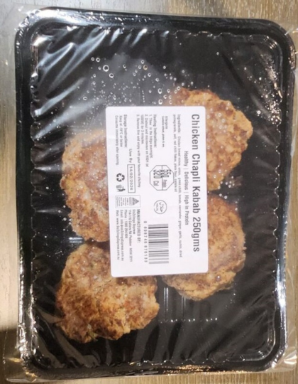 Chicken Chapli Kebab – 360g (Fully cooked)