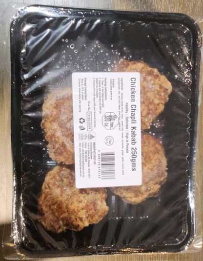 Chicken Chapli Kebab – 360g (Fully cooked)