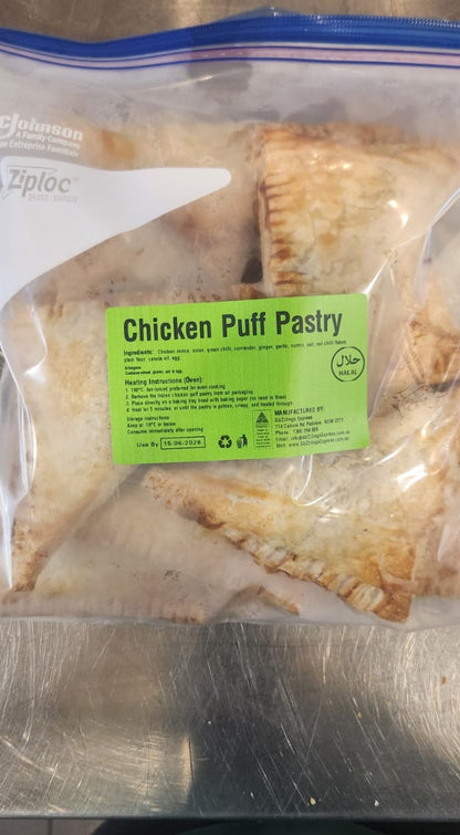 Triangle Chicken Puff Pastry 80g X 12 pcs (Frozen)